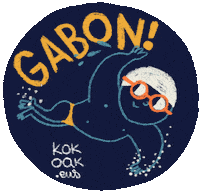 Swim Euskara Sticker by KOKOAK Eider Eibar