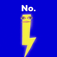 Shock No GIF