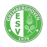 esv-tennis esv nurderesv greenandwhite eisenbahner sportverein Sticker
