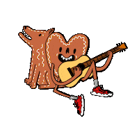 christmas rock Sticker by Phantom