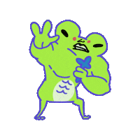 Get Away Meme Sticker