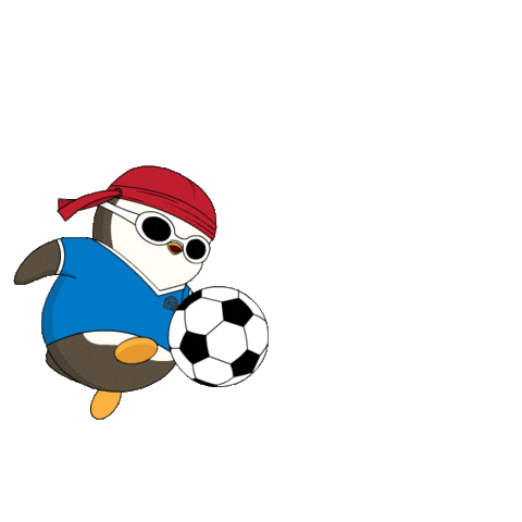 World Cup Football Sticker by Pudgy Penguins