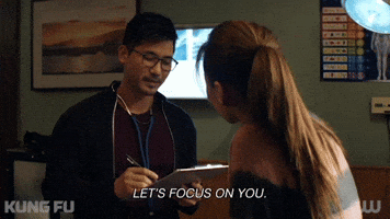 Focus on you