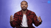 Michael B Jordan GIF by BuzzFeed