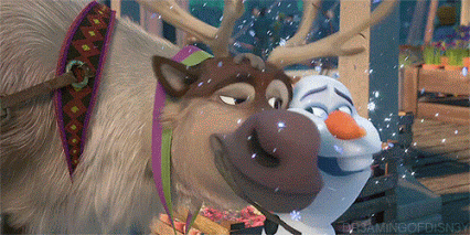 olaf the snowman GIF