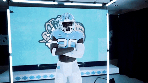 North Carolina Football GIF by UNC Tar Heels