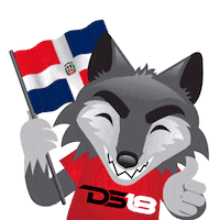 Republica Dominicana Flag Sticker by DS18
