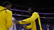 high five lets go GIF by NBA
