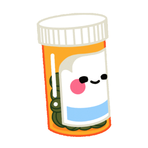 Happy Pills Medicine Sticker