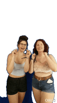 Happy Fun Sticker by Oikos Canada