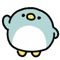 Penguin 手書き Sticker by kupaberu