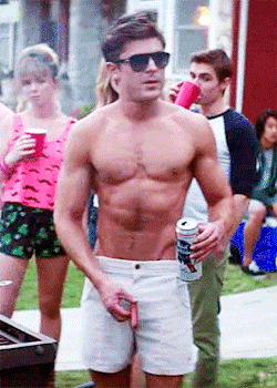 zac efron shirtless GIF