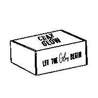 Box Glow Sticker by Clay And Glow®