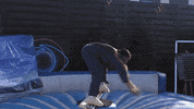 Ski Falling GIF by Big Brother 2021