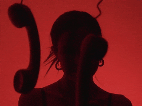 Telephone GIF by ThirtyThr33 Records