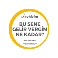 evbizim emlak gayrimenkul muratyenidunya evbizim Sticker