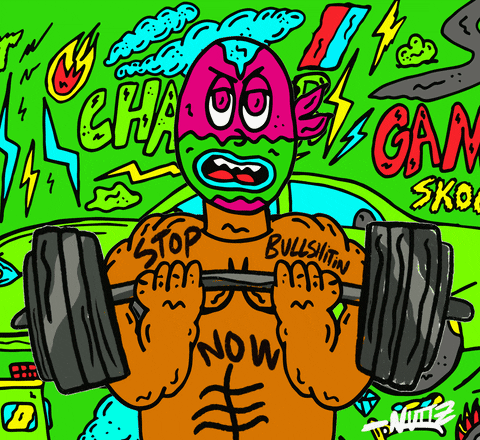 Working Out Do It GIF by Nuttz