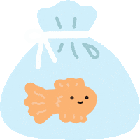 Fish Goldfish Sticker