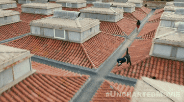 Tom Holland Jump GIF by Uncharted