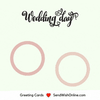 Wedding Party Love GIF by sendwishonline.com