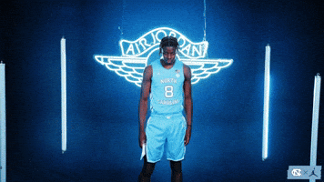 Look Up University Of North Carolina GIF by UNC Tar Heels
