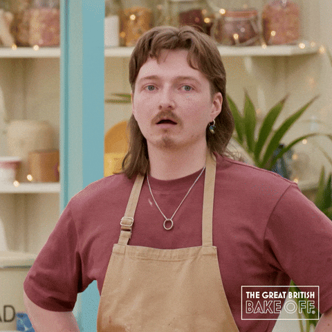 Sad Look GIF by The Great British Bake Off