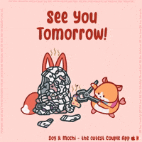 Talk Soon See You GIF by SoyandMochi