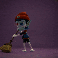 Tidy Up GIF by Moonie