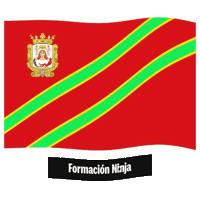 Santillana Del Mar Flag Sticker by Formación Ninja