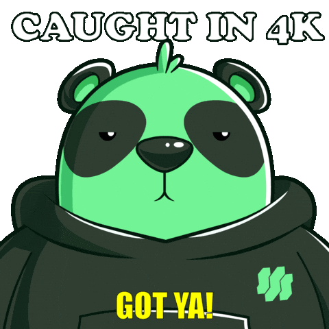 Got You Panda Sticker by SuperVerse