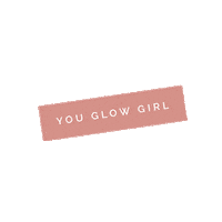 beautysupplements glow Sticker