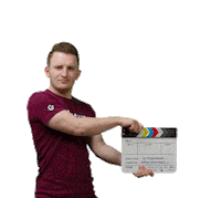 Action Rolling Sticker by Gobsmacked®