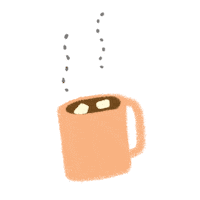 hot chocolate coffee Sticker by Lazzari