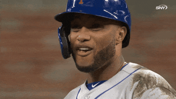 New York Mets Smile GIF by SNY
