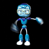 bluestudios happy fun celebration celebrate GIF