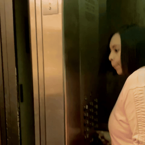 Avoiding People In A Elevator 