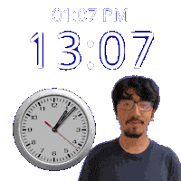 1 Pm Sticker