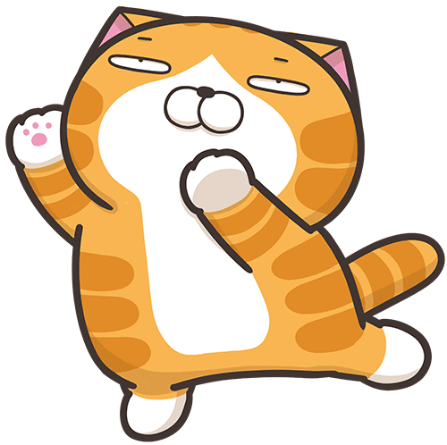 Dance Cat Sticker by MochiDad
