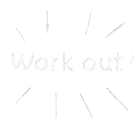 Workout Working Sticker