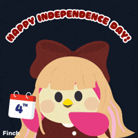 Independence Day Celebration GIF by Finch Care