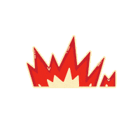 Fire Sticker