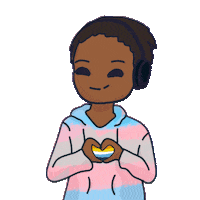Pride Trans Sticker by Contextual.Matters