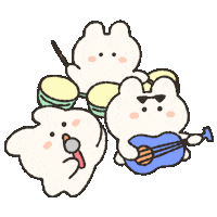 Party Singing Sticker