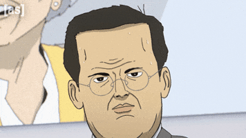Scared Animation GIF by Adult Swim