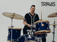 Drums Drummer GIF by Travis