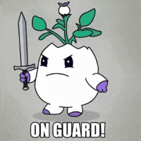 Ready To Fight Sword Fighting GIF by Magic Eden