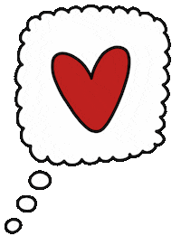 In Love Yes Sticker by Rafs Design
