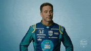 Pointing Down Jimmie Johnson GIF by INDYCAR
