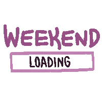 Fun Weekend Sticker by Karole Kessler