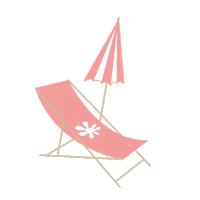 Summer Umbrella Sticker by Méduse Original
